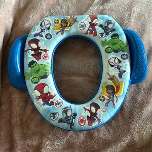 Spidey and Friends Soft Potty Seat Toddlers Potty Seat For Boys or Girls!
